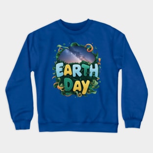 Earth day Crewneck Sweatshirt